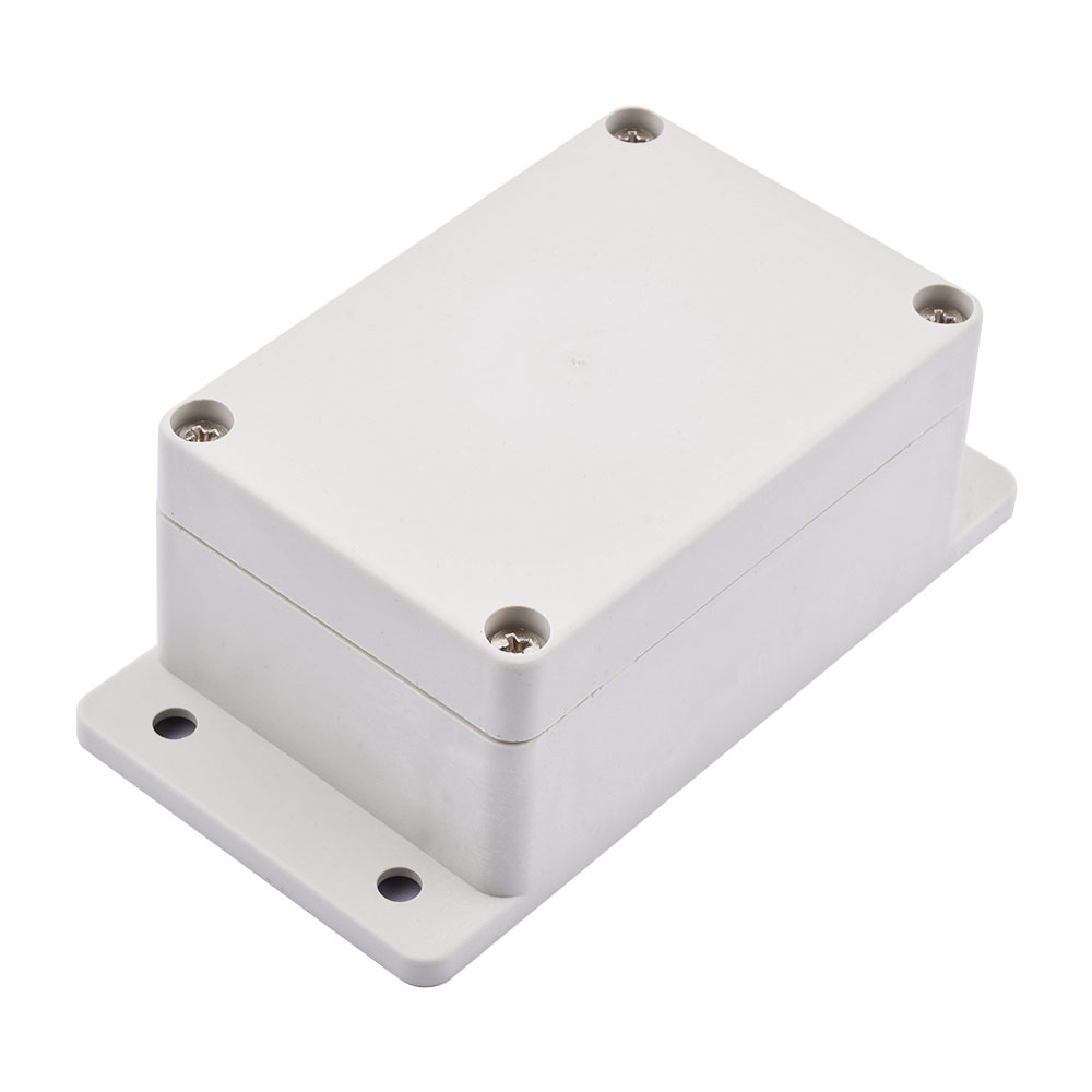 Diy Electronics Project - เปลือกพลาสติก ABS 100x68x50 มม.กันน้ําอิเล็กทรอนิกส์กล่องสีเทา DIY สิ่งที่แนบมาเคสสําหรับสายไฟกลางแจ้ง