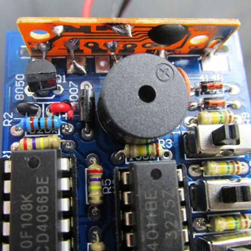 Best Diy Electronics Kits - 16-Tone 16 เสียงเพลงกล่องอิเล็กทรอนิกส์โมดูล DIY ชุดบัดกรีฝึกการเรียนรู้ชุดกล่อง-16 ส่วนประกอบของบอร์ดที่ดีที่สุดขาย