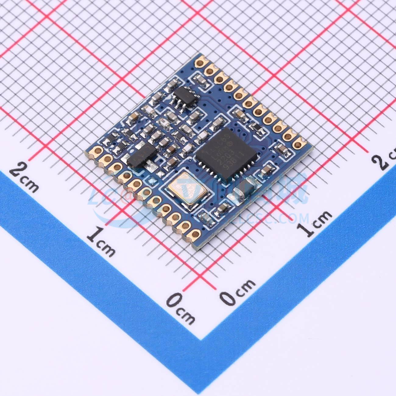Rf 433Mhz Module - 4 ชิ้น LLCC68ZTR4-GC SMD 15x15 มม.