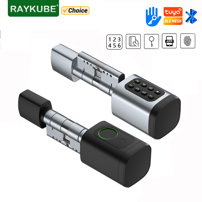 Diy Waterproof Electronics - RAYKUBE V1 Tuya BLE TT ล็อคสมาร์ทประตูล็อคอิเล็กทรอนิกส์