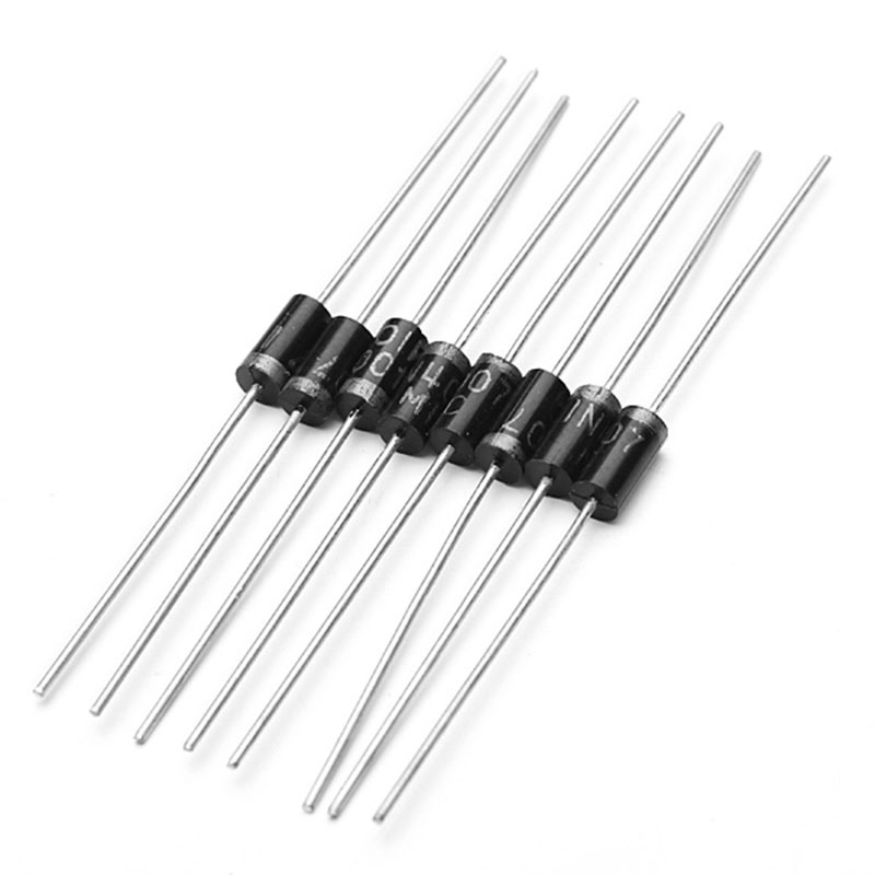 Diy Motorcycle Electronics - 100ชิ้น/ล็อต1N4007 IN4007 DIP DO-41วงจรเรียงกระแสไดโอด1A 1200V 4007ไดโอดDIYชุดอิเล็กทรอนิกส์