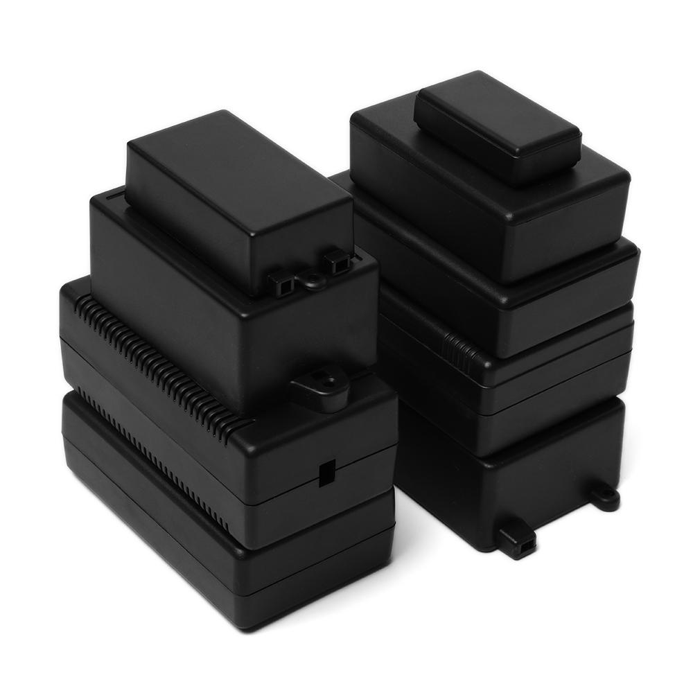 Diy Enclosure For Electronics - 1ชิ้นซองพลาสติกสีดำกันน้ำแบบ DIY สำหรับใส่อุปกรณ์ในกล่องหุ้มอุปกรณ์อิเล็กทรอนิกส์อุปกรณ์ชั้นวางอุปกรณ์ไฟฟ้า