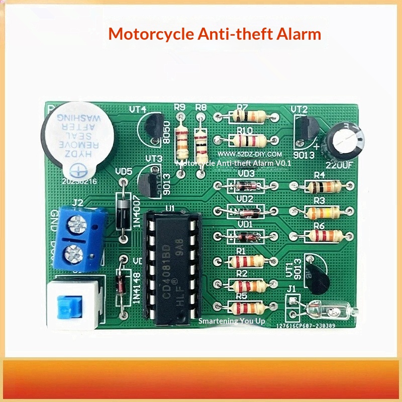 ชุดอุปกรณ์ DIY สำหรับระบบกันขโ - Diy Motorcycle Electronics บทวิจารณ์และราคา