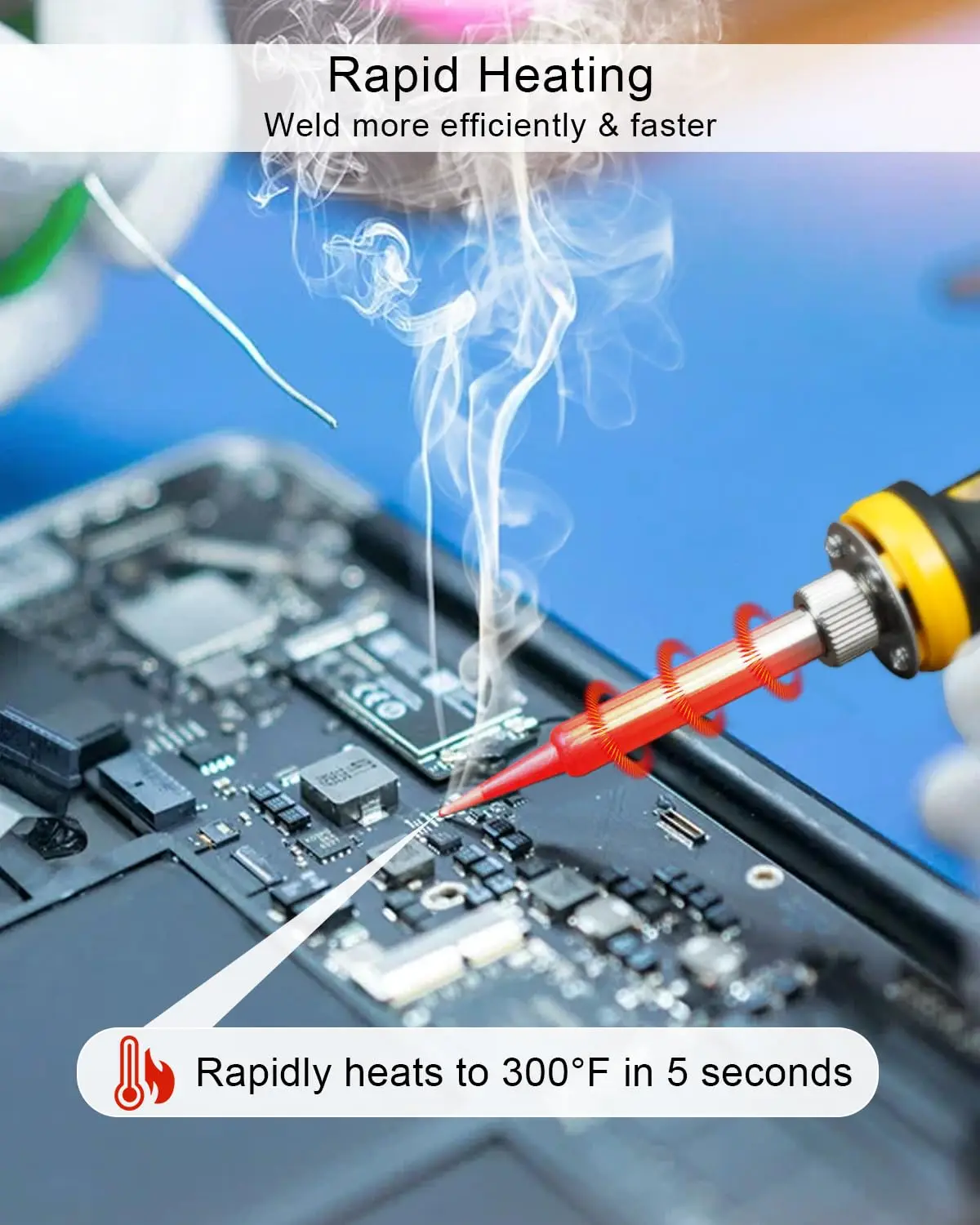 ชุดหัวแร้งบัดกรีแบบพกพา ใช้ได้ - Diy Electronics Storage บทวิจารณ์และราคา