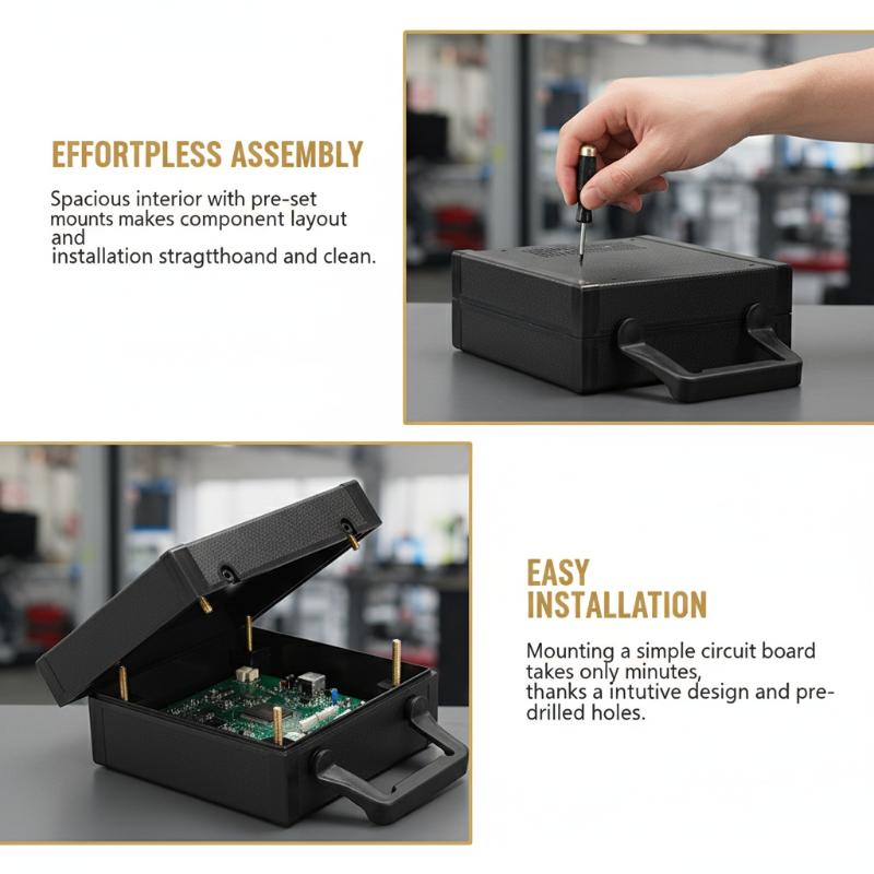 กล่องพลาสติกกันน้ำสำหรับอุปกรณ - Diy Electronics Storage บทวิจารณ์และราคา
