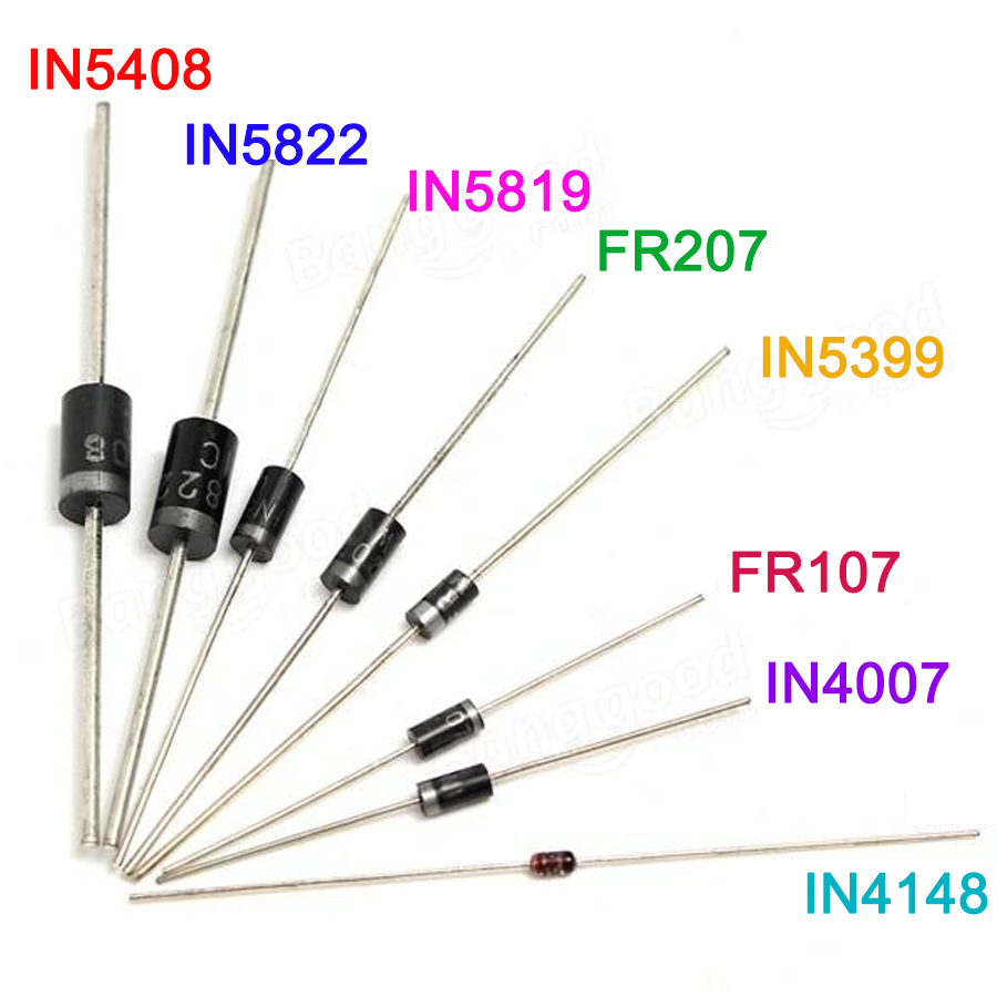 100 ชิ้น/ล็อตวงจรเรียงกระแสไดโ - Diy Motorcycle Electronics บทวิจารณ์และราคา