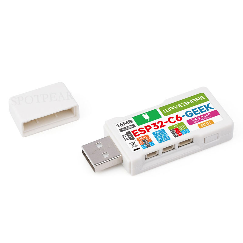 ESP32-C6 GEEK บอร์ดพัฒนา 1.14  - Diy Electronics Board บทวิจารณ์และราคา