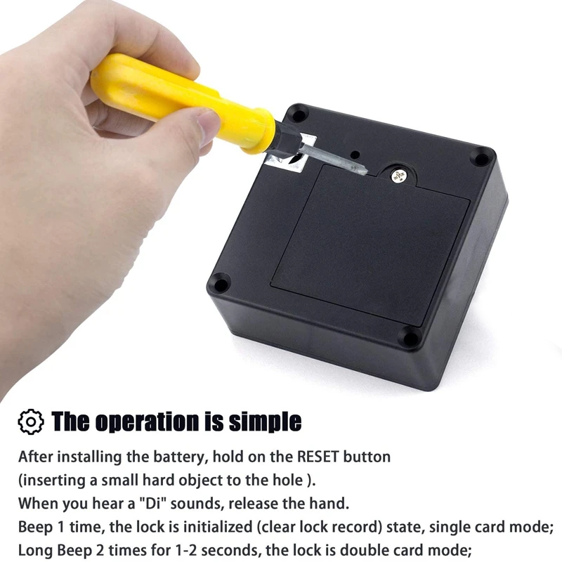 สมาร์ทลิ้นชักอิเล็กทรอนิกส์ RF - Diy Waterproof Electronics บทวิจารณ์และราคา