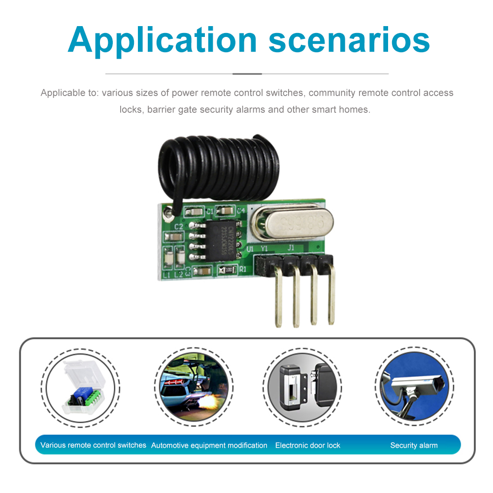 315MHz/433MHz RF โมดูลไร้สายซุ - Rf 433Mhz Module บทวิจารณ์และราคา