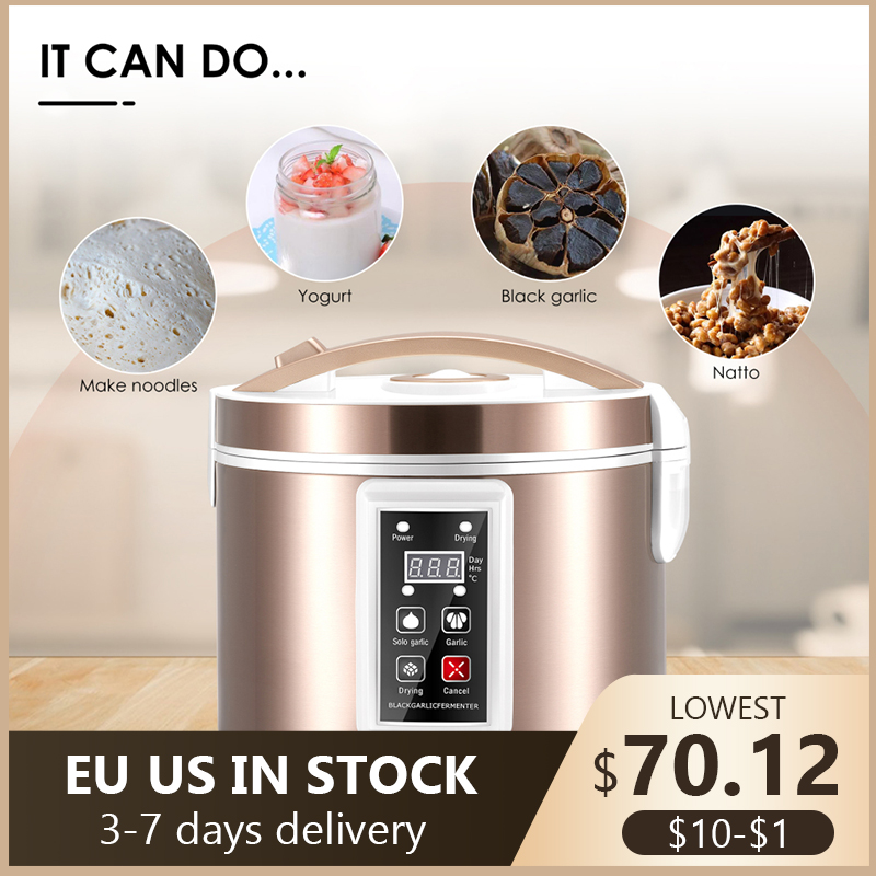 5L สีดำกระเทียมหมักอัตโนมัติอั - Diy Electronics Starter Kit บทวิจารณ์และราคา