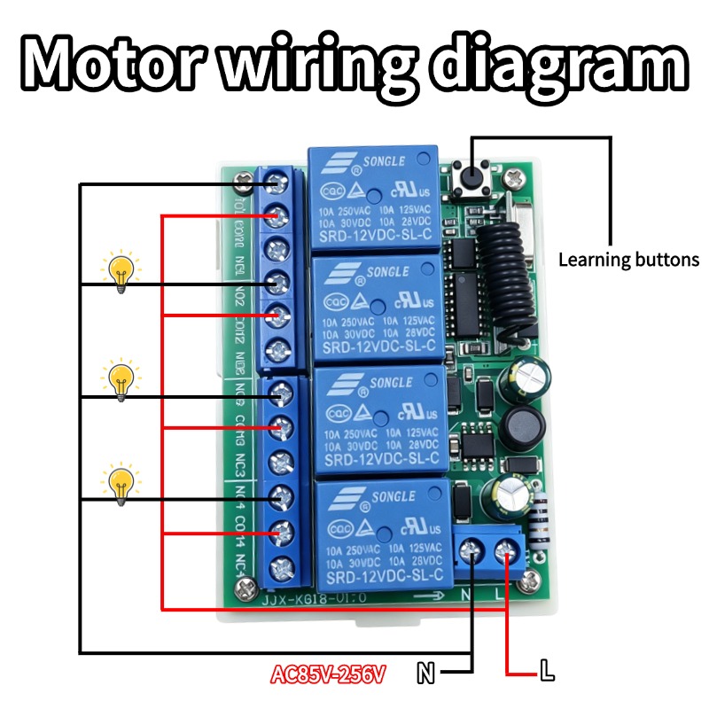 รีโมทคอนโทรล RF 433 MHz AC 110 - Rf 433Mhz Module บทวิจารณ์และราคา