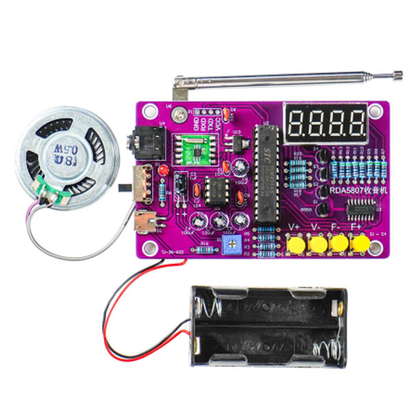 DIY วิทยุ FM ชุดอิเล็กทรอนิกส์ - Diy Electronics Project บทวิจารณ์และราคา