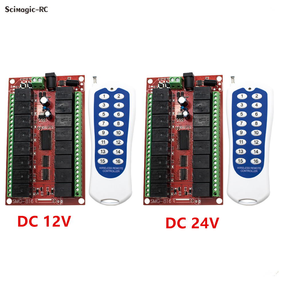 16CH 433MHz RF สวิตช์ควบคุมระย - Rf 433Mhz Module บทวิจารณ์และราคา