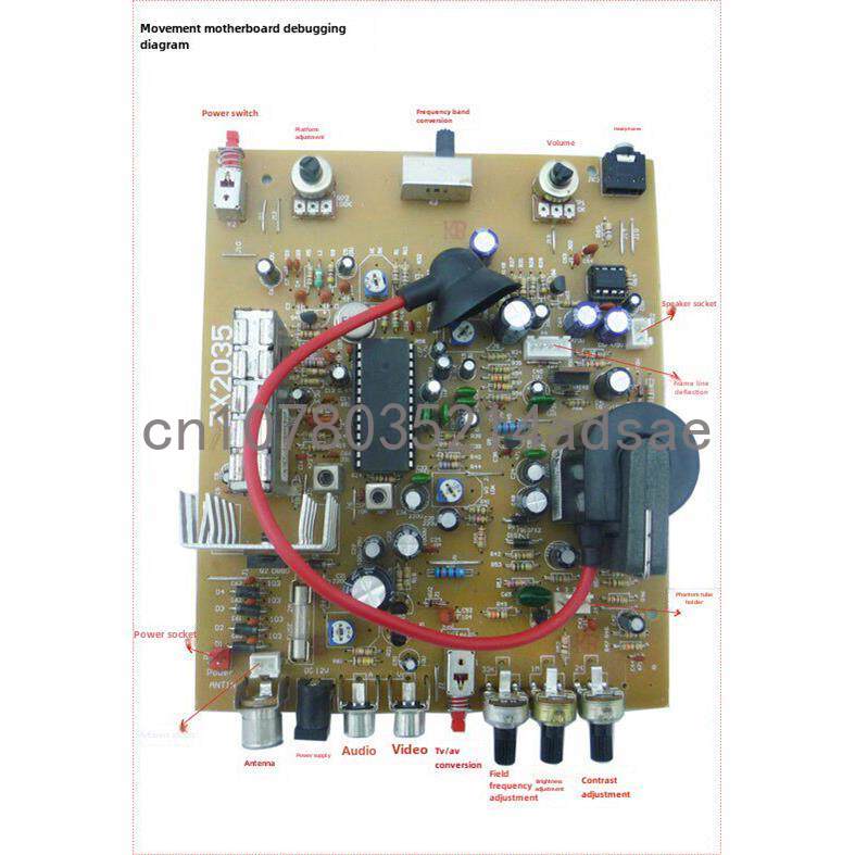ชุดเมนบอร์ดทีวีขาวดำขนาด 5.5 น - Diy Electronics Project บทวิจารณ์และราคา
