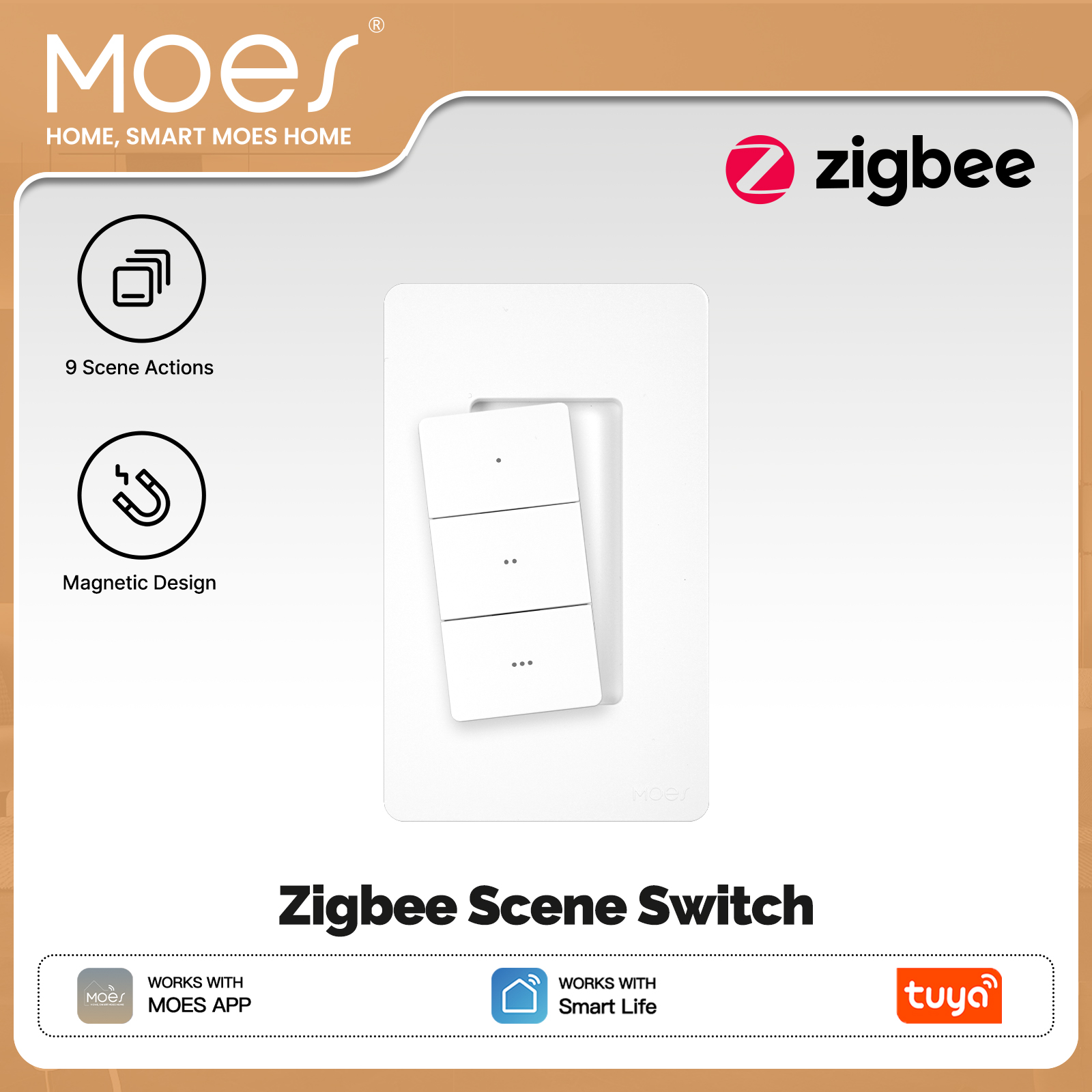 สวิตช์ฉุกเฉินอัจฉริยะไร้สาย MO - Push Button Tactile บทวิจารณ์และราคา