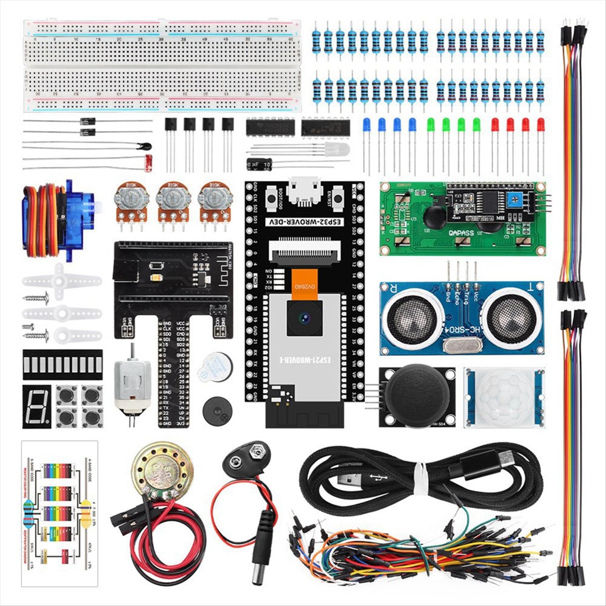 ชุดอุปกรณ์อัตโนมัติ AS62 ESP32 - Best Diy Electronics Kits บทวิจารณ์และราคา