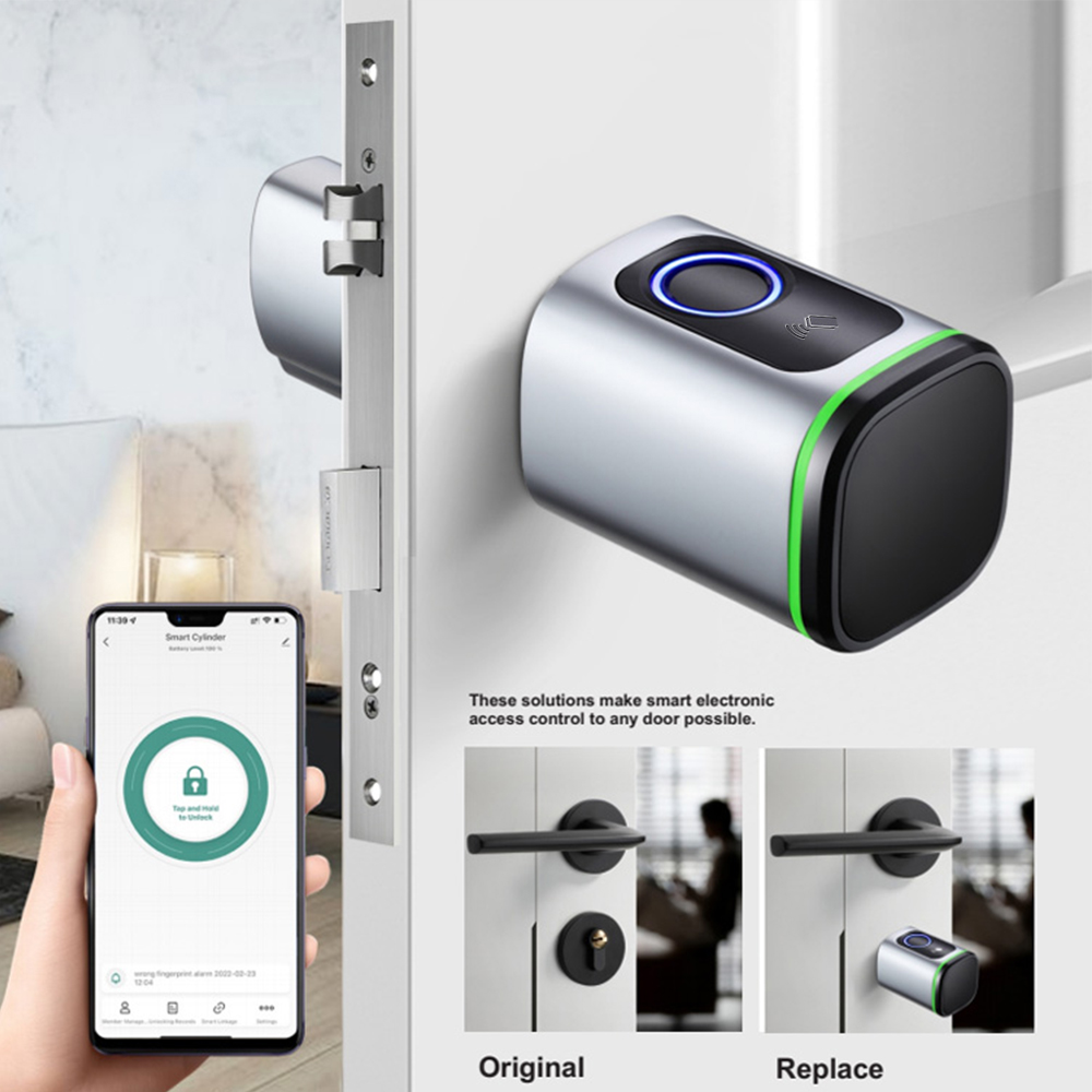 Zemismart BLE สมาร์ทประตูล็อคอ - Diy Waterproof Electronics บทวิจารณ์และราคา