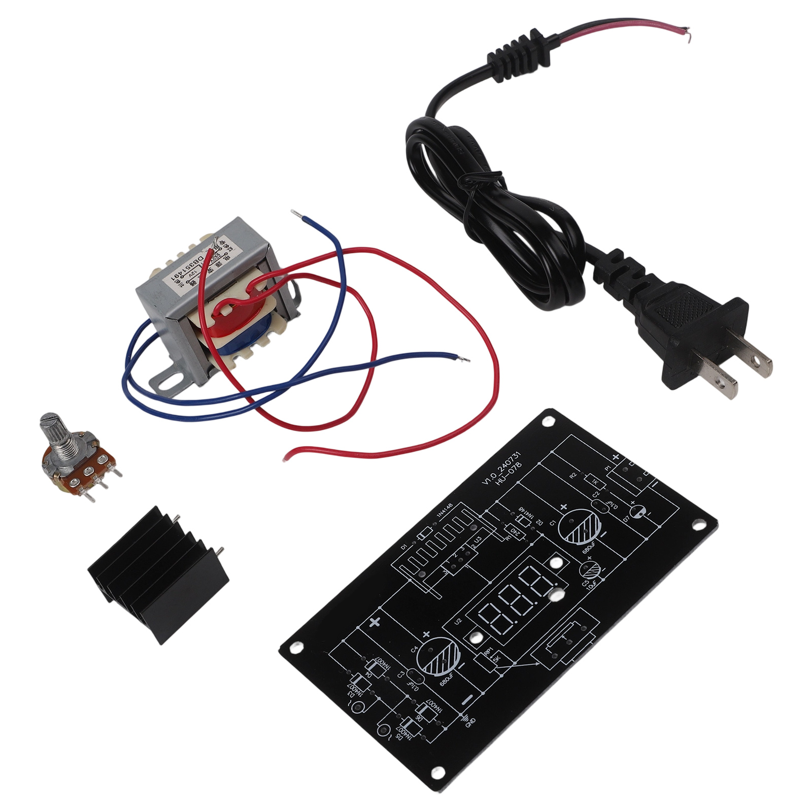 LM317 ชุดบอร์ดจ่ายไฟควบคุมแรงด - Diy Electronics Board บทวิจารณ์และราคา
