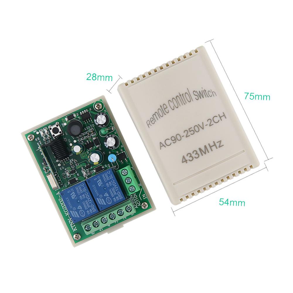 433 Mhz รีโมทคอนโทรลไร้สาย AC  - Rf 433Mhz Module บทวิจารณ์และราคา