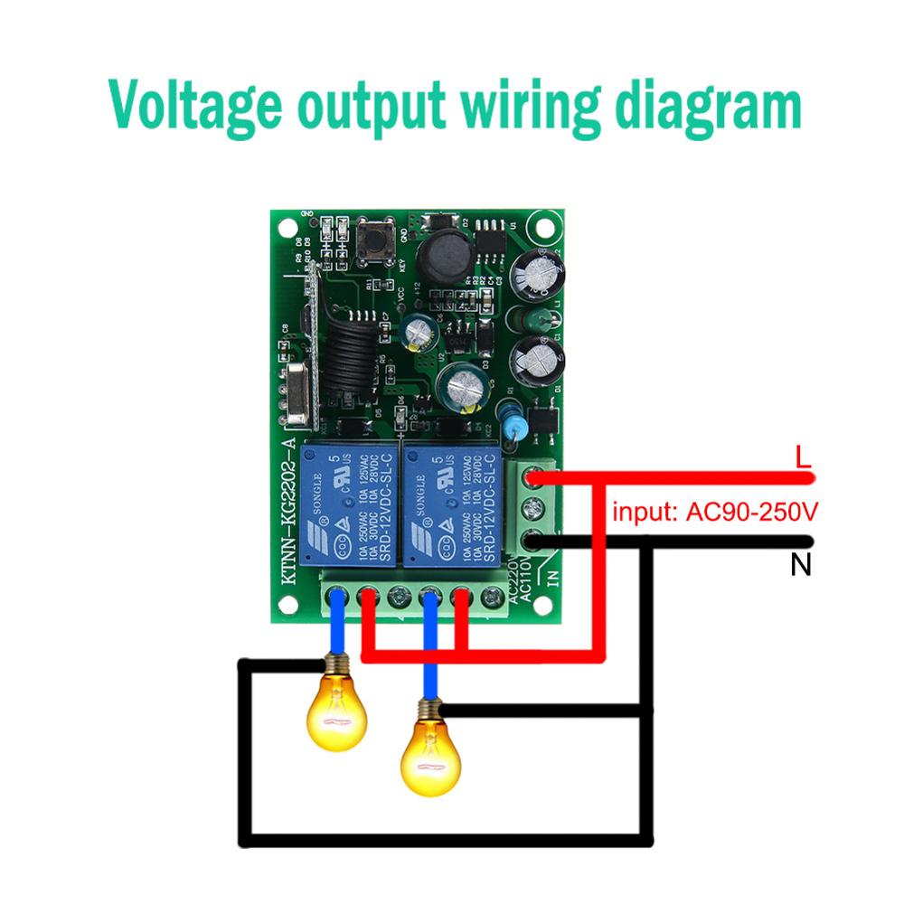 433 Mhz รีโมทคอนโทรลไร้สาย AC  - Rf 433Mhz Module บทวิจารณ์และราคา