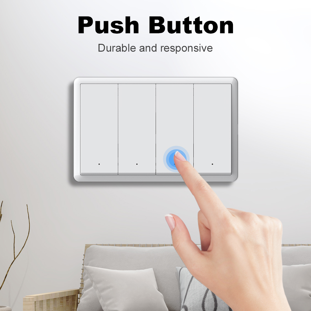MANHOT ZigBee3.0 สวิตช์อัจฉริย - Push Button Tactile บทวิจารณ์และราคา