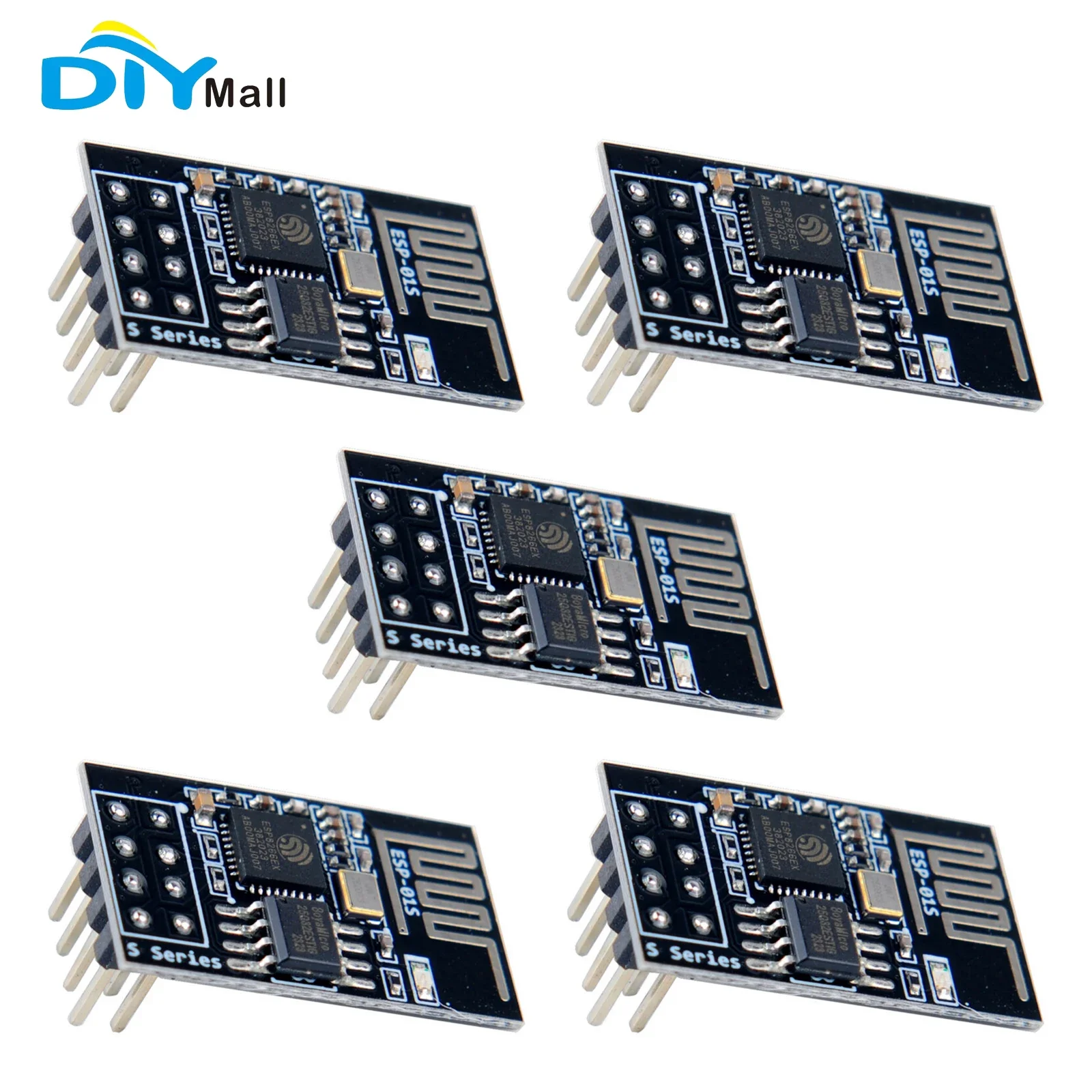 ESP-01S ESP8266 โมดูลไวไฟ 4MB  - Diy Electronics Project บทวิจารณ์และราคา